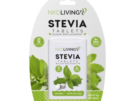 NKD Living Stevia Tablets - 200 tablets Online Hot Sale