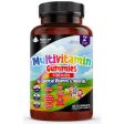 New Leaf Products Multivitamin Gummies For Kids Sugar Free Vegan Recyclable Bottle Online Hot Sale