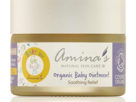 Amina s Natural Skincare Organic Baby Ointment for Nappy Rash 50ml Online now