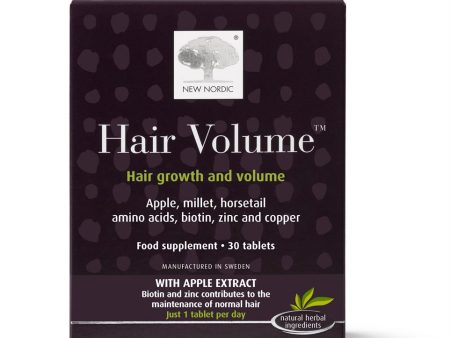 New Nordic Hair Volume 30 Tablets Hot on Sale