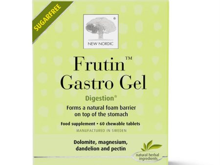 New Nordic Frutin Gastro Gel 60 Tablets Discount