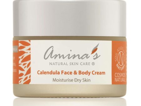 Amina s Natural Skincare Face & Body Cream for Normal to Dry Skin 50ml Online