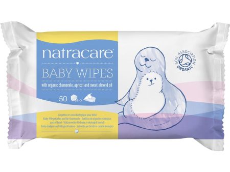 Natracare Organic Baby Wipes x 50 Sale