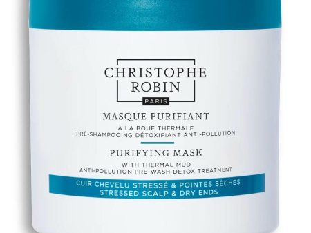 Hair Mask Christophe Robin Purifying Mud 250 ml Online Hot Sale