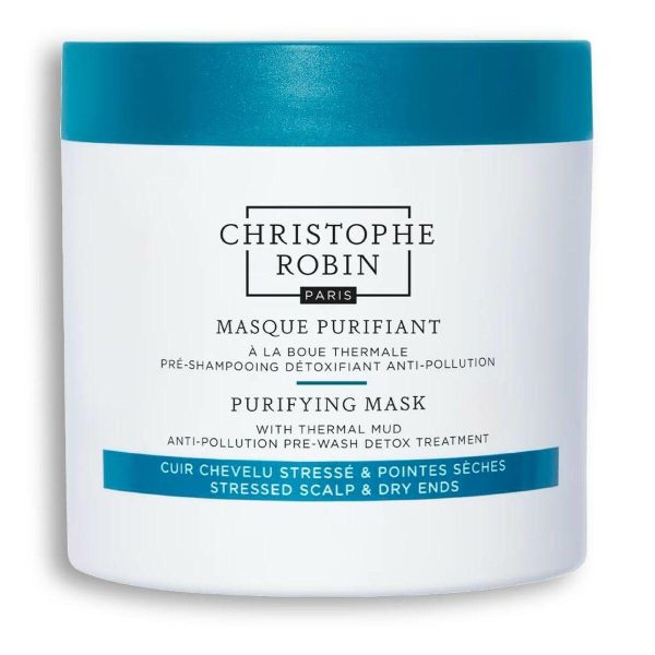 Hair Mask Christophe Robin Purifying Mud 250 ml Online Hot Sale