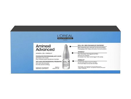 Anti-Hair Loss Treatment L Oreal Professionnel Paris Aminexil Advanced 6 ml x 42 Hot on Sale