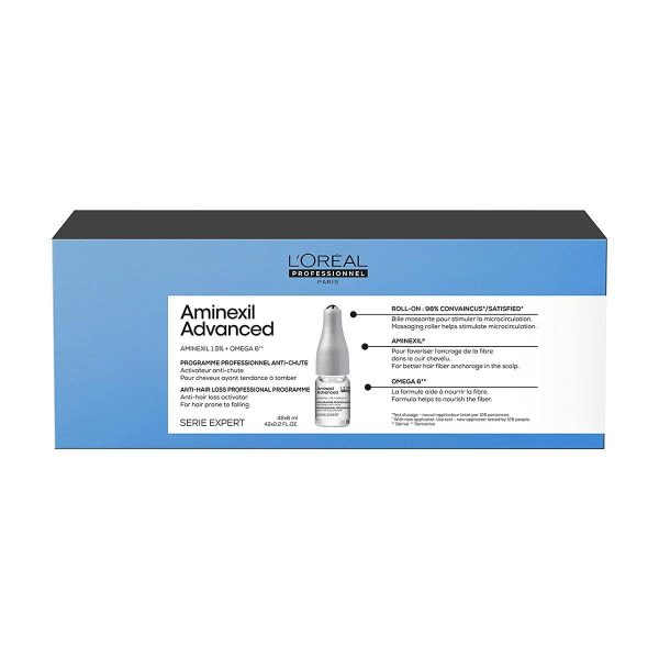 Anti-Hair Loss Treatment L Oreal Professionnel Paris Aminexil Advanced 6 ml x 42 Hot on Sale