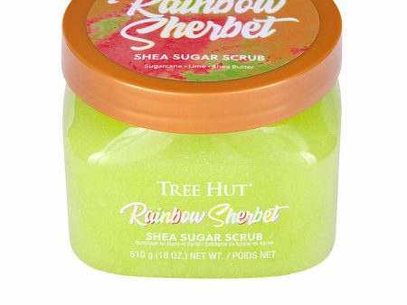 Body Exfoliator Tree Hut Rainbow Sherbet 510 g on Sale