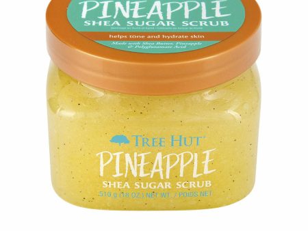 Body Exfoliator Tree Hut   Pineapple 510 g For Discount