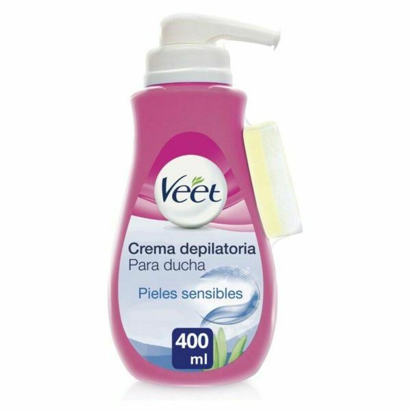 Body Hair Removal Cream Veet Pure Ducha 400 ml For Discount