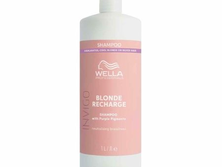 Shampoo Wella Invigo Blonde Recharge 1 L Cheap