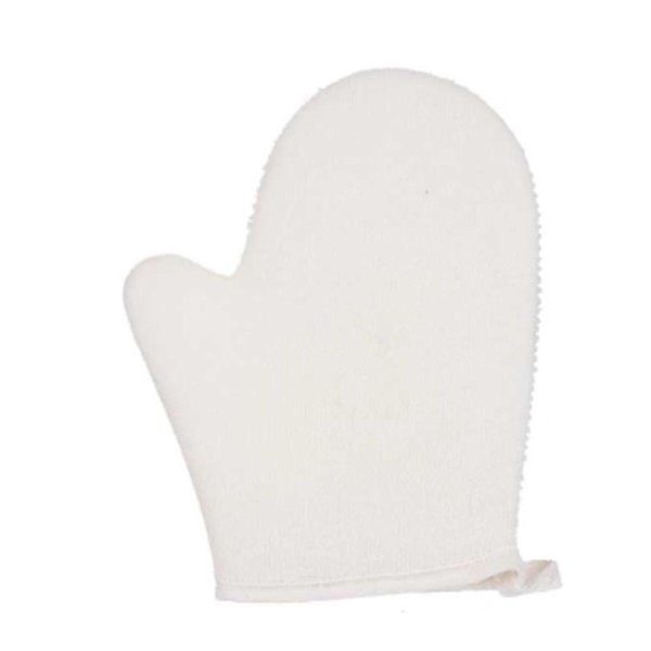 Bath Mitten White Beige (24 Units) Sale