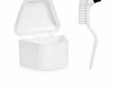 Denture Set White polypropylene (12 Units) Online now