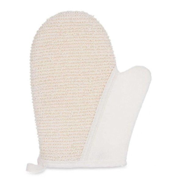 Bath Mitten White Beige (24 Units) Sale