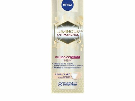 CC Cream Nivea LUMINOUS 630º Clear Spf 30 40 ml Cheap