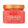 Body Exfoliator Tree Hut   Strawberry Sugar 510 g Fashion