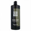 3-in-1 Gel, Shampoo and Conditioner Seb Man The Multitasker Hair Beard 1 L Hot on Sale