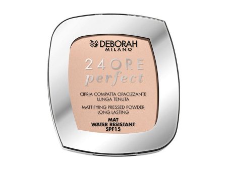 Compact Powders Deborah 24ore Perfect Nº 02 Light Rose Spf 15 For Discount