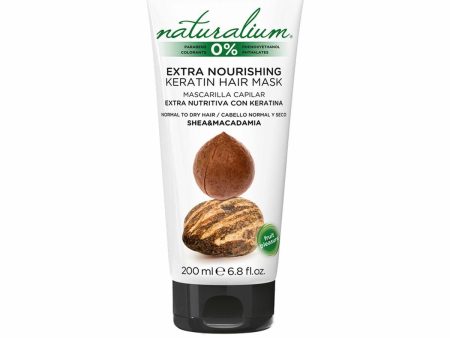 Nourishing Hair Mask Naturalium 200 ml Shea Butter Macadamia Sale