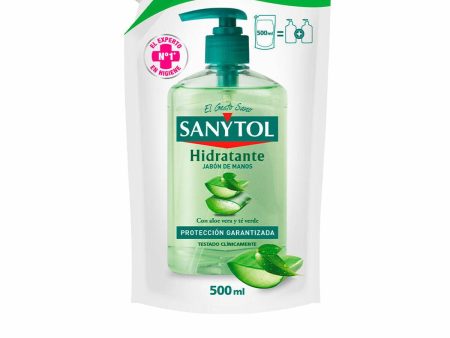 Hand Soap Sanytol Replacement Aloe Vera 500 ml For Sale