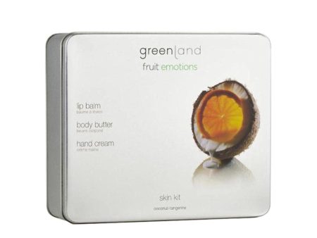 Cosmetic Set Greenland Coconut Tangerine 3 Pieces For Discount