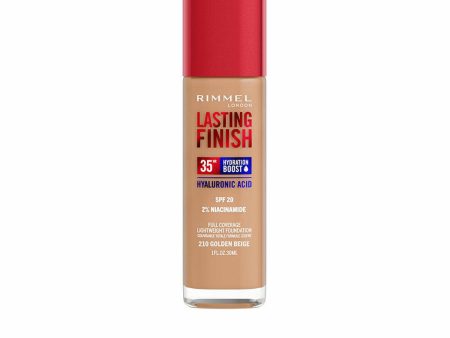 Crème Make-up Base Rimmel London Lasting Finish Nº 210 Golden Beige Spf 20 30 ml Cheap