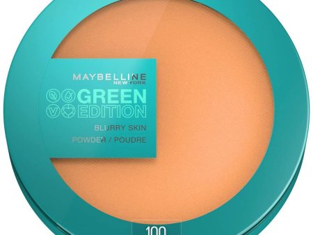 Compact Powders Maybelline Green Edition Nº 100 Softener on Sale