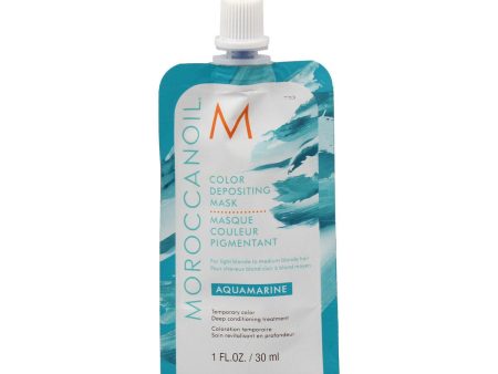 Hair Mask Moroccanoil Depositing Aqua marine  30 ml Supply