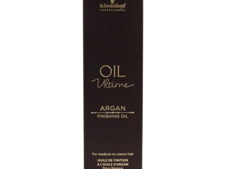 Hair Oil Schwarzkopf Oil Ultime Argan 100 ml Supply