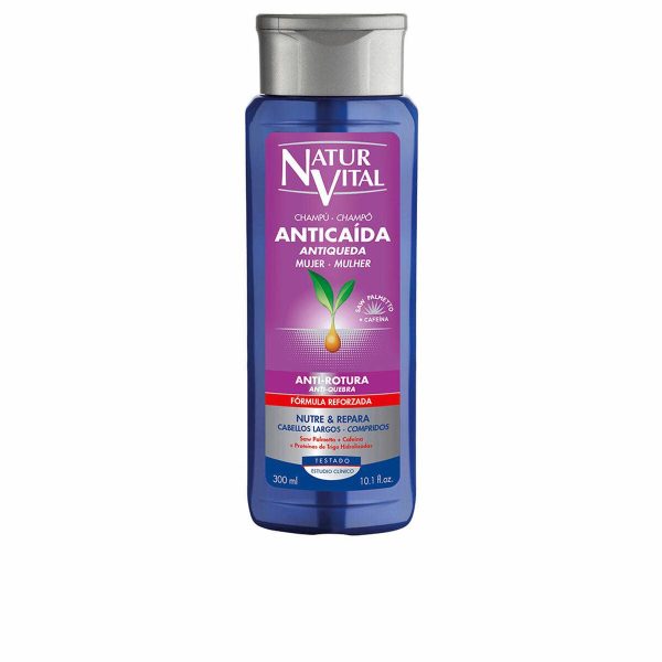 Anti-hairloss Anti-breakage Shampoo Naturvital Champu Anticaida 300 ml Cheap