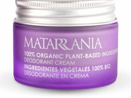 Cream Deodorant Matarrania Bio 30 ml Thyme Lemon Online now