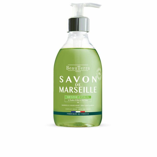 Liquid Soap Beauterra Marseille Hands Universal Lemon Mint 300 ml on Sale