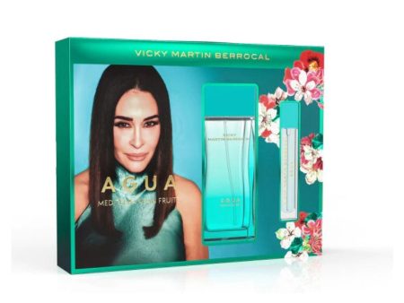 Women s Perfume Set Vicky Martín Berrocal EDT Agua 2 Pieces Cheap