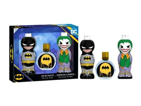 Child s Perfume Set DC Comics Batman & Joker 3 Pieces Supply