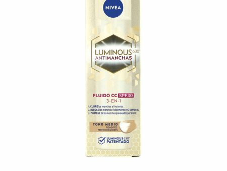 CC Cream Nivea LUMINOUS 630º Medium Spf 30 40 ml Online now