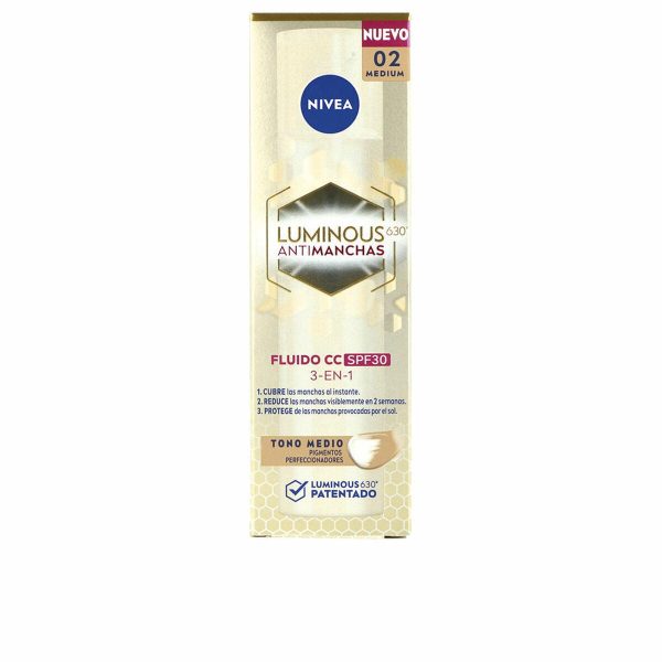 CC Cream Nivea LUMINOUS 630º Medium Spf 30 40 ml Online now