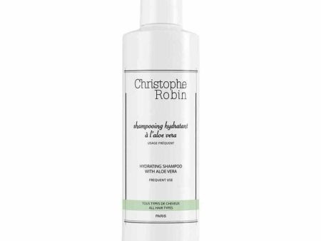 Moisturizing Shampoo Christophe Robin 1 L Aloe Vera Fashion