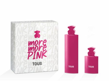 Women s Perfume Set Tous More More Pink 2 Pieces Supply