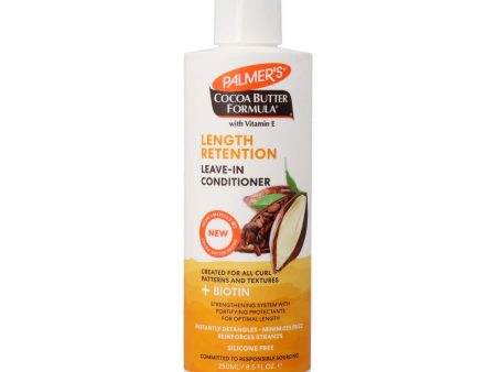 Conditioner Palmer s Cocoa Butter Biotin Leave In (250 ml) Supply