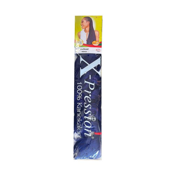 Hair extensions X-Pression Pression Indigo Violet Synthetic Cheap