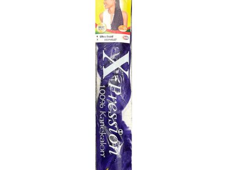 Hair extensions X-Pression   Purple Supply