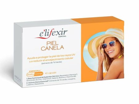 Capsules Elifexir Piel Canela Sun protection (40 Units) Cheap