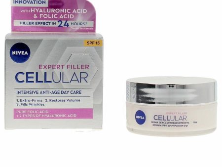 Day Cream Nivea Cellular Filler 50 ml Spf 15 Fashion