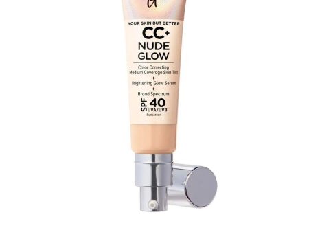 Crème Make-up Base It Cosmetics CC+ Nude Glow Light Medium Spf 40 32 ml Online Sale