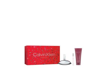 Women s Perfume Set Calvin Klein EDP 3 Pieces Online Sale