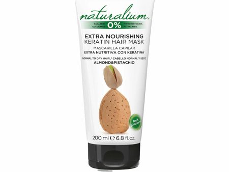 Nourishing Hair Mask Naturalium 200 ml Almond Pistachio Sale