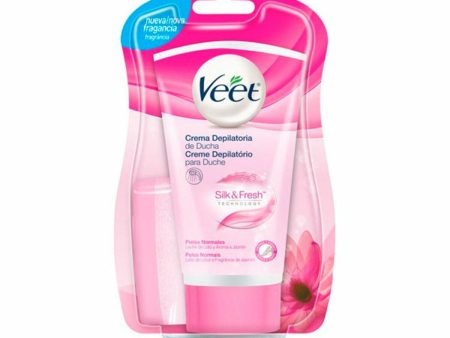 Body Hair Removal Cream Veet Pure Ducha 150 ml Online Hot Sale