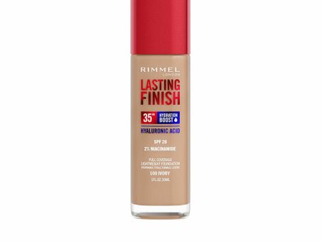 Crème Make-up Base Rimmel London Lasting Finish Nº 100 Ivory Spf 20 30 ml Hot on Sale