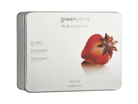 Cosmetic Set Greenland Strawberry Anisette 3 Pieces Online Sale