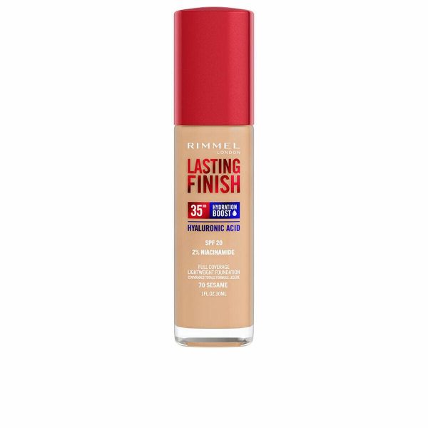 Crème Make-up Base Rimmel London Lasting Finish Nº 070 Sesame Spf 20 30 ml Cheap